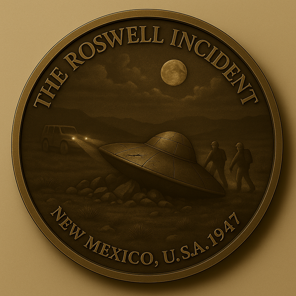 Roswell 1947 Coin